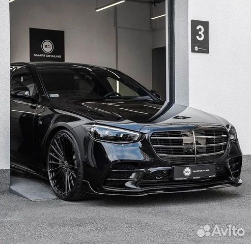 Юбка передняя Brabus Mercedes W223