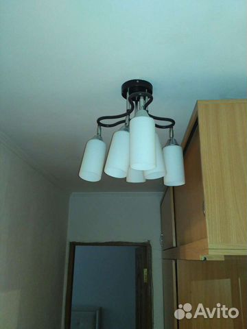 Люстра потолочная бу