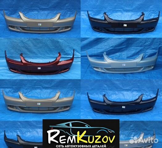 Бампер Хэндай Акцент 2 1999-2012.Все цвета.Без птф