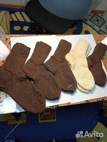 Носки 100 шерсть