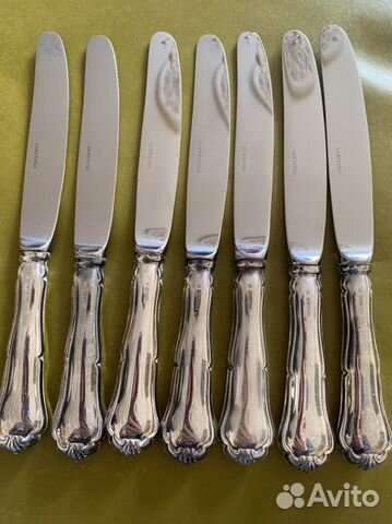 Десертные приборы Серебро 830проба