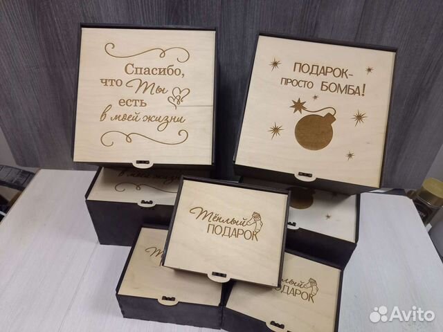 Коробка деревянная