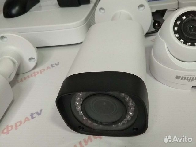 Видеонаблюдение 9 камер IP с микрофоном