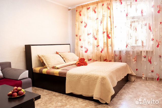 

1-к. квартира, 40 м², 2 кровати