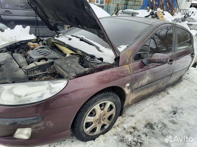 Дверь передняя левая задняя Peugeot 407