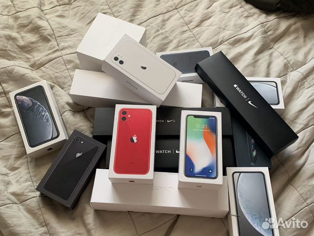 Оригинал коробки для iPhone и Apple Watch