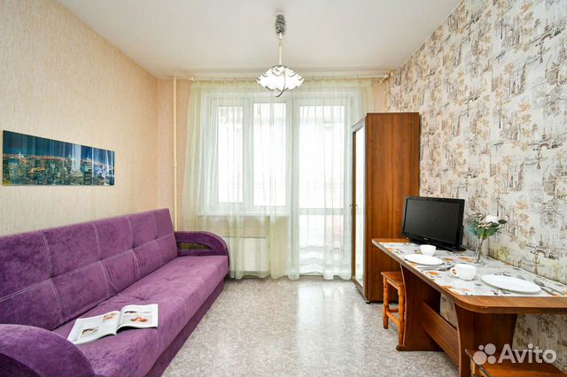 

Квартира-студия, 28 м², 2 кровати