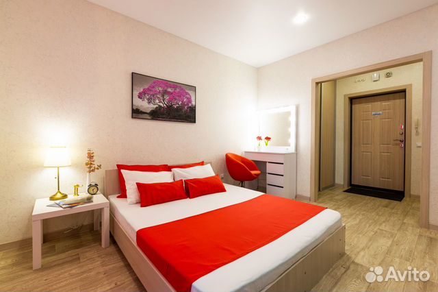 

Квартира-студия, 38 м², 2 кровати