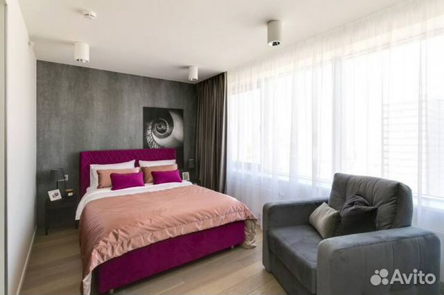 

Квартира-студия, 35 м², 1 кровать