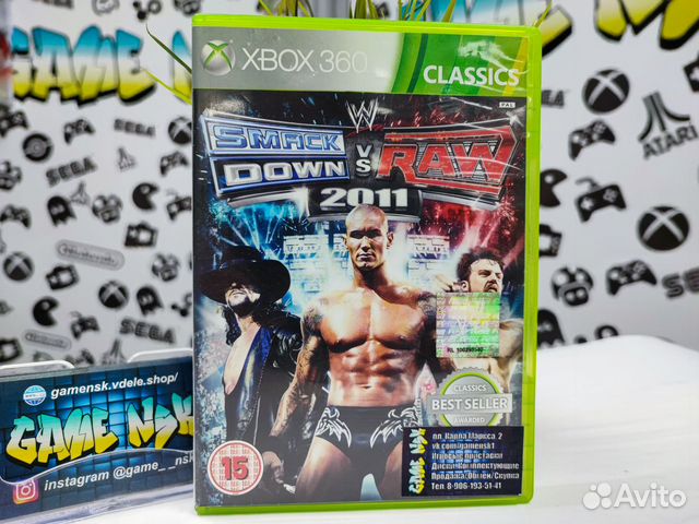 WWE Smack Down vs RAW 2011 (Xbox 360) Б\У