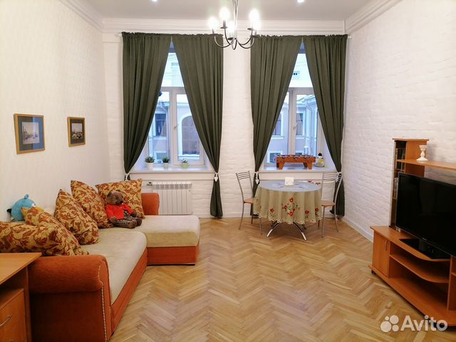 

2-к. квартира, 57 м², 2 кровати