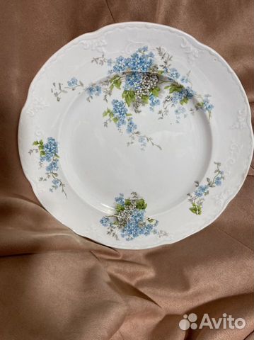 Тарелки кузнецова фарфор d23