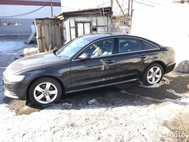 Audi A6 2.0 CVT, 2013, битый, 152 000 км