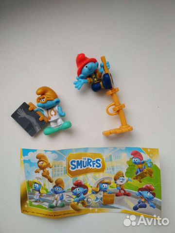 Kinder smurf обмен