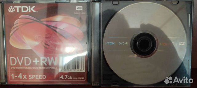 Диски TDK DVD+RW, DVD -R, LG CD-R, CD-RW