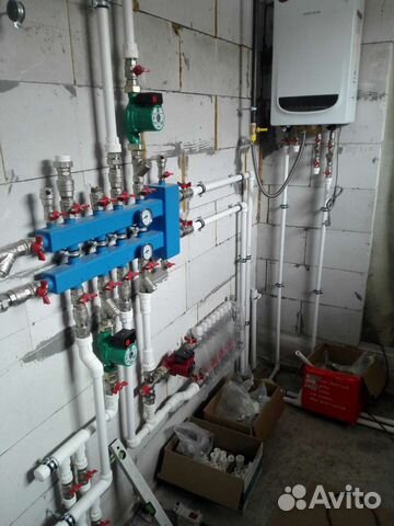 Монтаж отопление/ водоснабжение / канализация