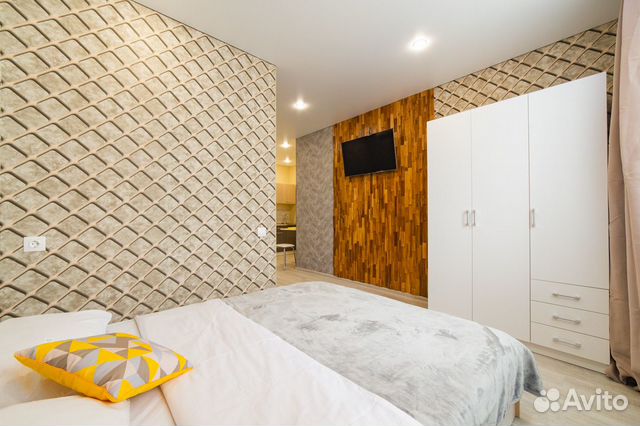 

Квартира-студия, 28 м², 2 кровати
