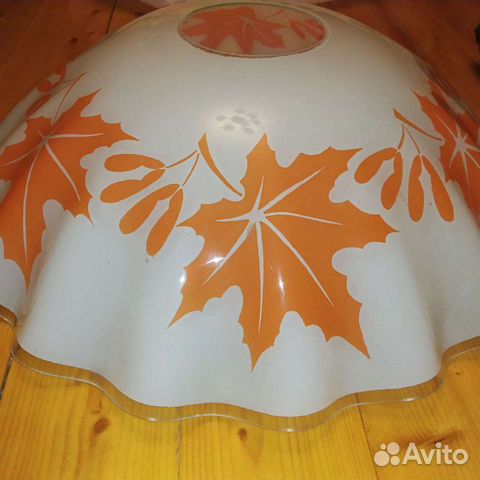 Детали для люстры хрусталь, плафон абажур СССР 3шт