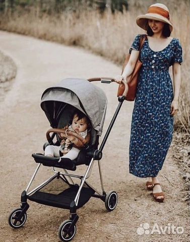 Коляска прогулочная Cybex MiOS Manhattan grey chro