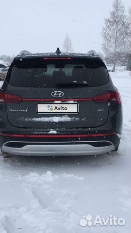 Hyundai Santa Fe 2.5 AT, 2021, 17 000 км