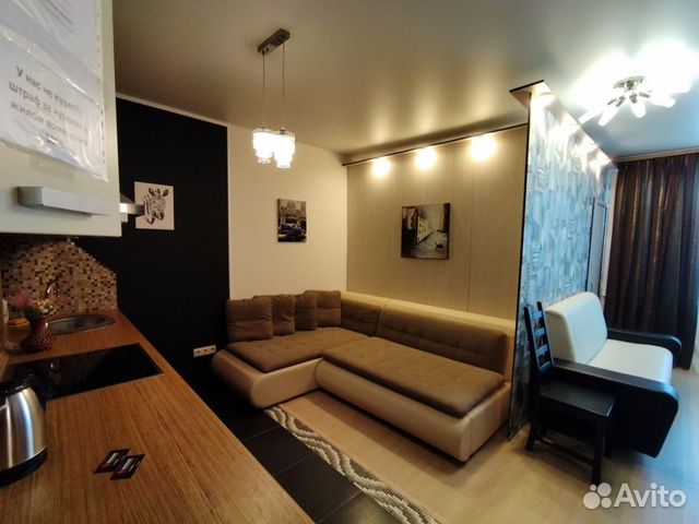 

1-к. квартира, 45 м², 3 кровати
