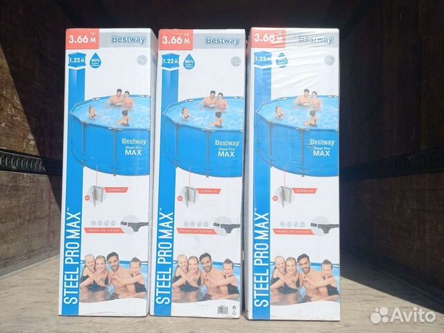 Каркасный бассейн366*122см