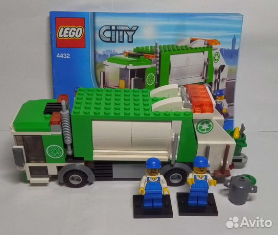 Lego City Лего 4432 Мусоровоз