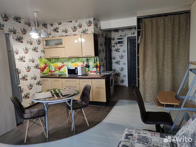 

Квартира-студия, 32 м², 1 кровать