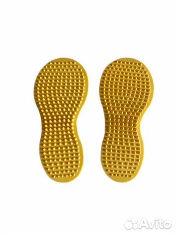 Коврик ортопедический с шипами (жёлтый)