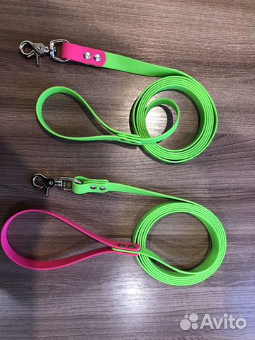 Поводок и ошейник для собак из Биотана