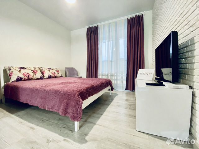 

Квартира-студия, 32 м², 2 кровати
