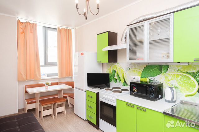 

1-к. квартира, 55 м², 3 кровати