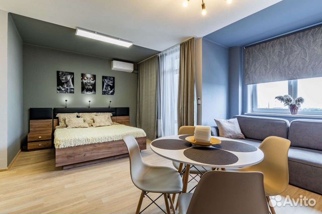 

Квартира-студия, 32 м², 2 кровати