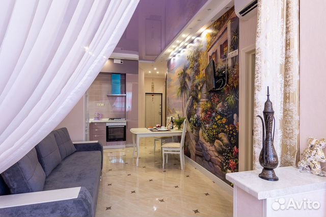 

1-к. квартира, 46 м², 3 кровати