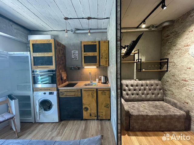 

Квартира-студия, 18 м², 2 кровати