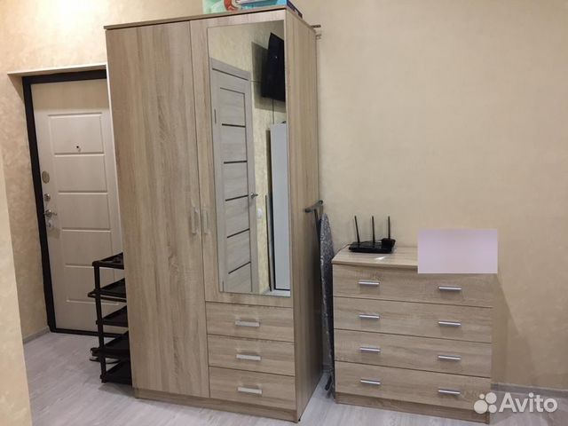

Квартира-студия, 30 м², 2 кровати