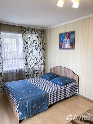 

1-к. квартира, 39 м², 2 кровати