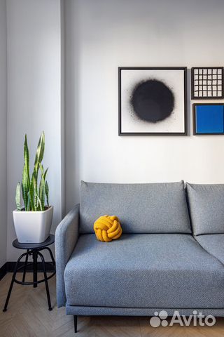 

Квартира-студия, 27 м², 2 кровати