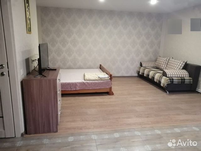 

Квартира-студия, 33 м², 2 кровати
