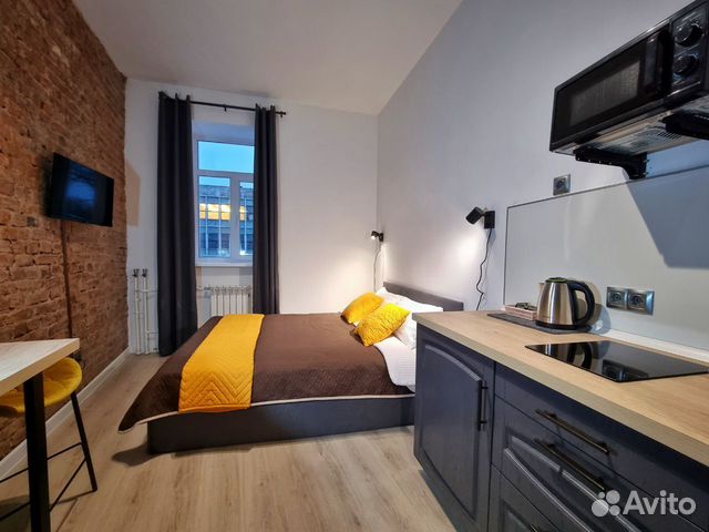 

Квартира-студия, 21 м², 1 кровать