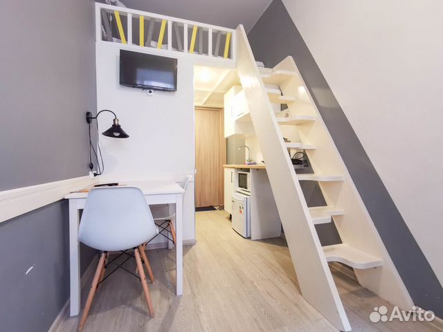

Квартира-студия в апарт-отеле, 15 м², 2 кровати
