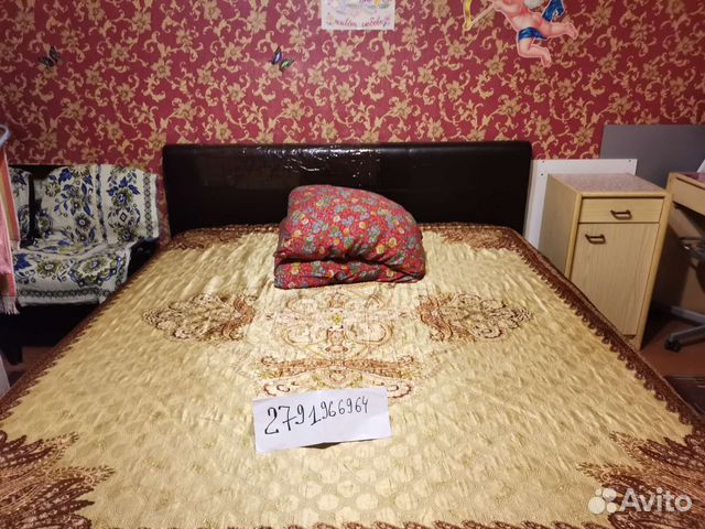 

1-к. квартира, 45 м², 3 кровати