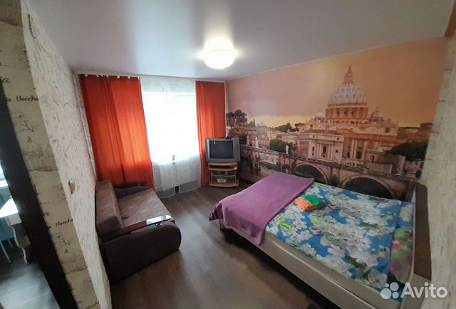 

1-к. квартира, 31 м², 2 кровати