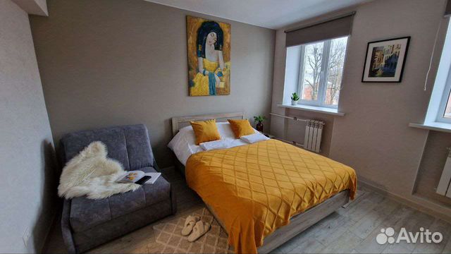 

1-к. квартира, 30 м², 2 кровати