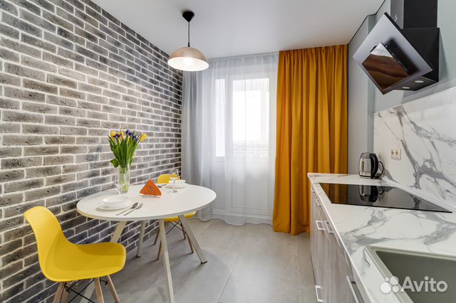 

1-к. квартира, 45 м², 2 кровати
