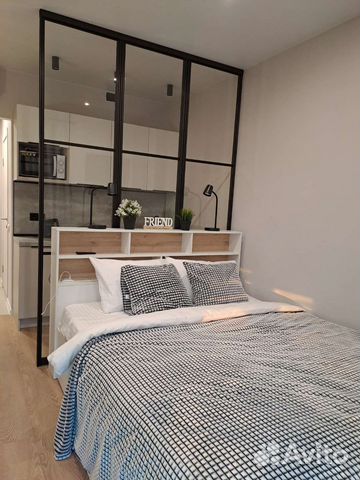 

Квартира-студия, 21 м², 2 кровати