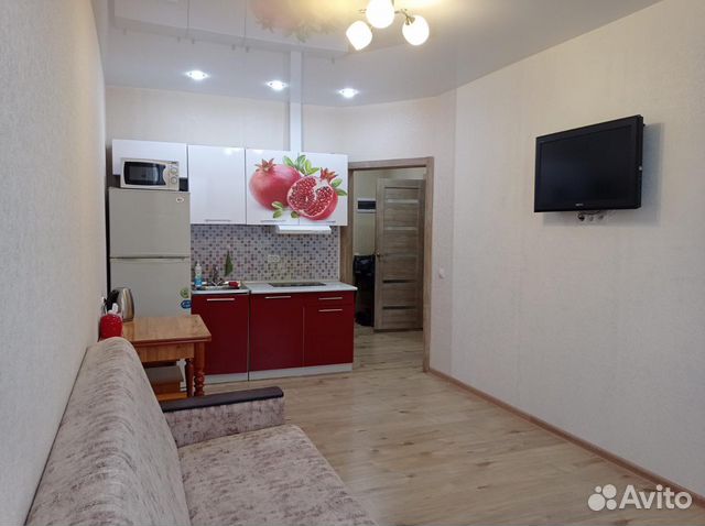

1-к. квартира, 40 м², 2 кровати