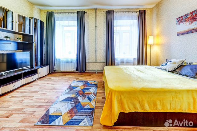 

1-к. квартира, 36 м², 3 кровати