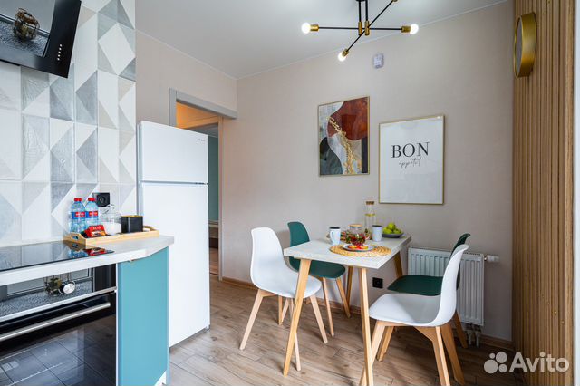 

1-к. квартира, 40 м², 2 кровати