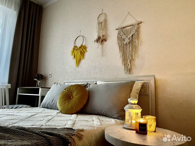 

1-к. квартира, 44 м², 2 кровати